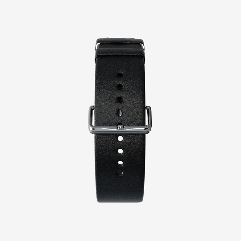 Bracelet cuir noir 2