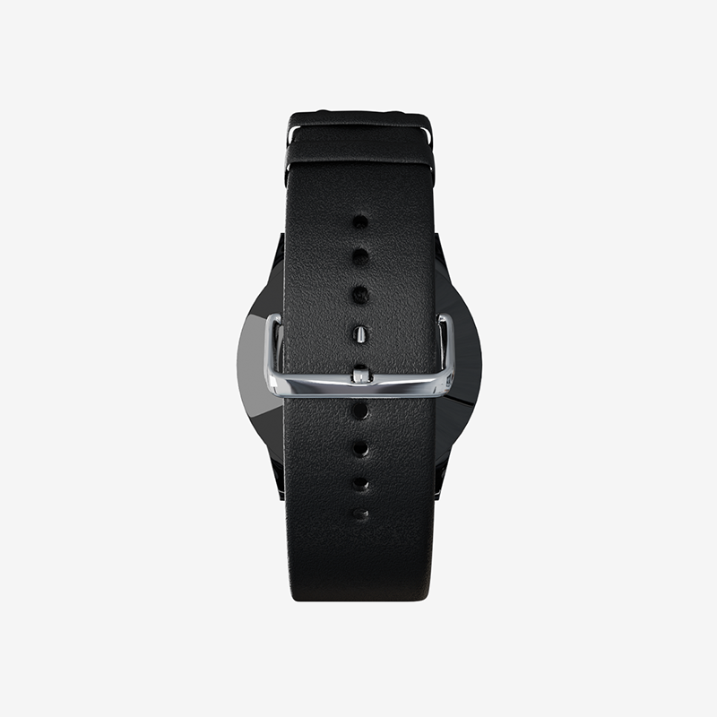 classique homme noir cadran noir 2