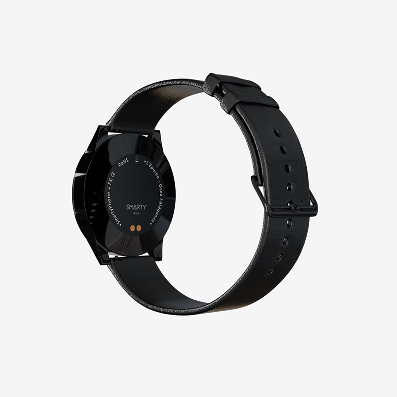 classique homme noir cadran noir 4