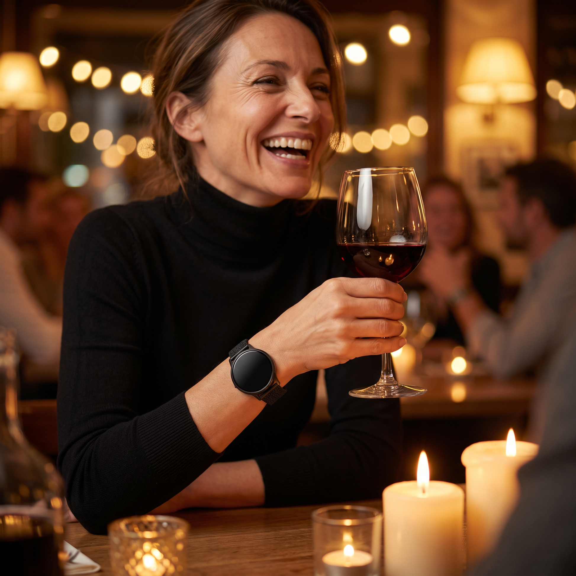 L'Épurée noire avec son Tressé noir, soirée au bistrot
