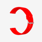 Bracelet sport rouge 3