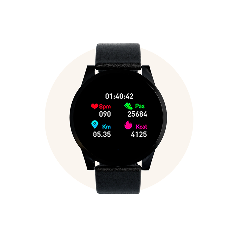 Montre connectee femme ronde hotsell